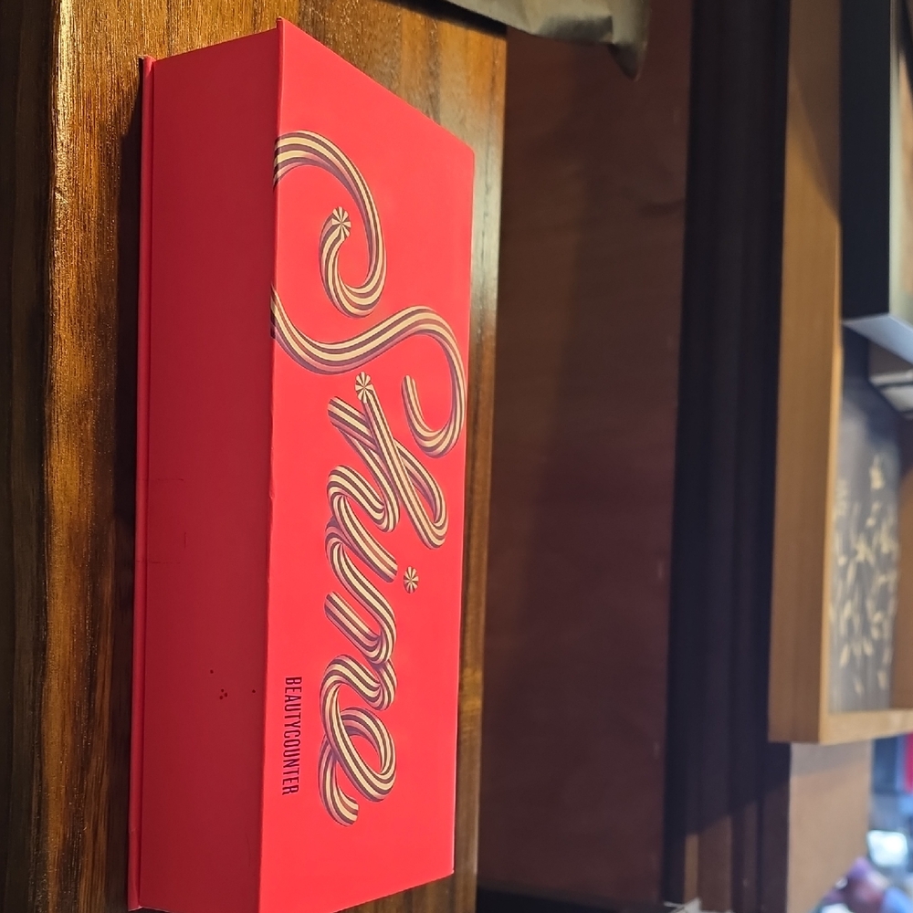 Beautycounter Red Shine Storage Box